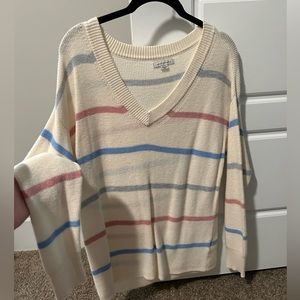 American Eagle Striped Sweater